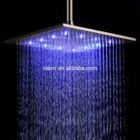 Ceiling Mount Temperature Control Shower Head LED Shower Head