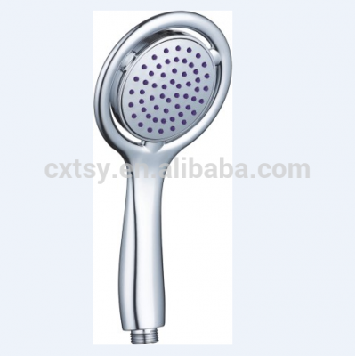 cixi supplier Hot sales high quality bathroom accessory 1 function ABS hand shower with chrome finish